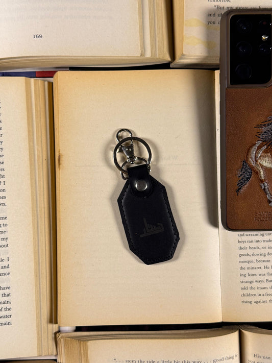 The Apex Leather Keychain