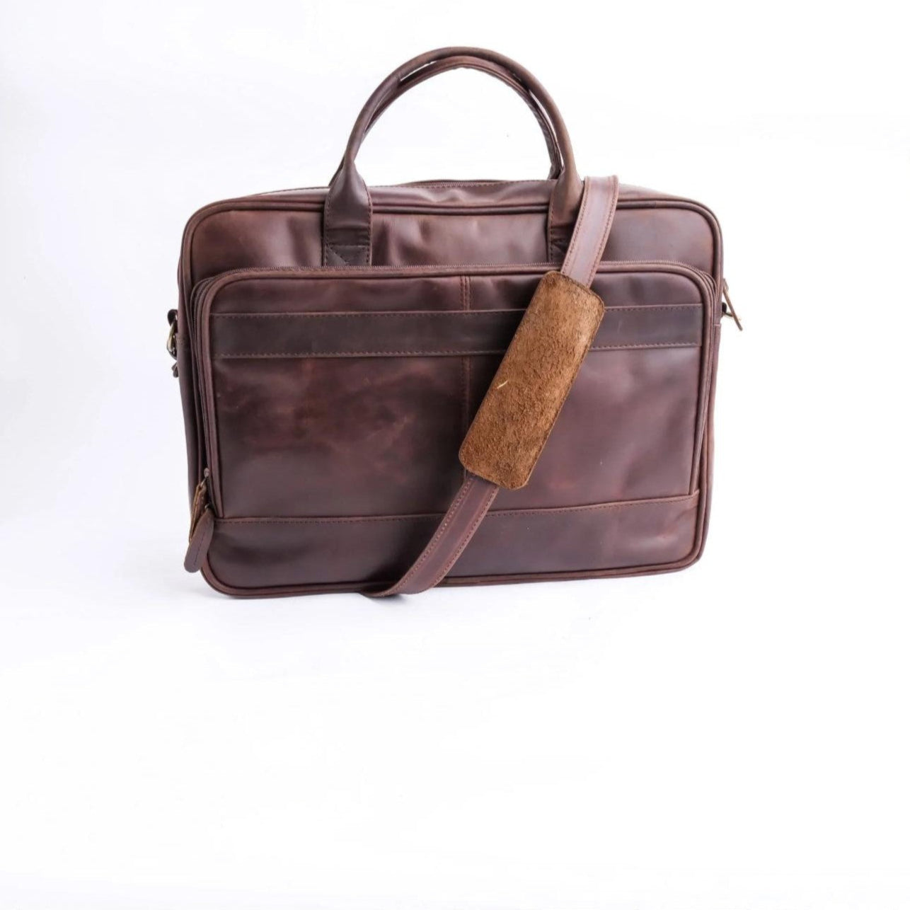 Urban edge leather bag
