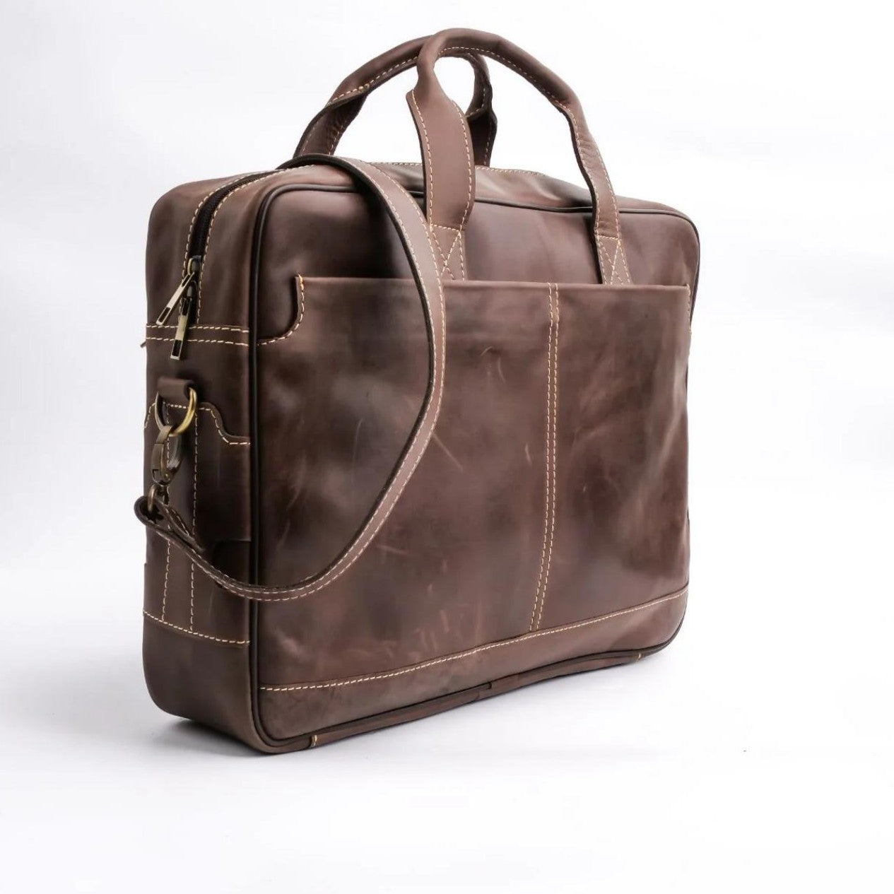 The Cognac Classic Leather Bag