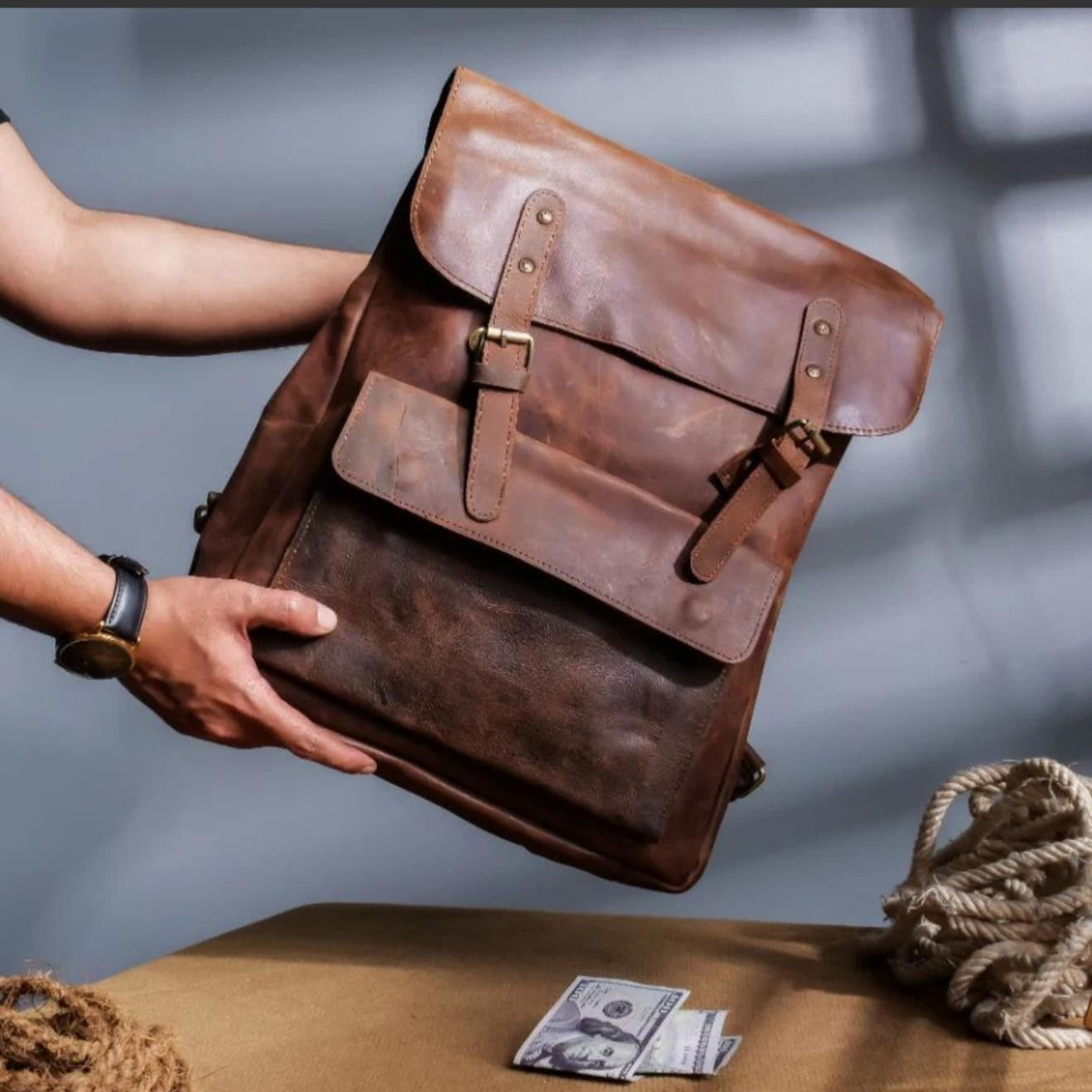 The Kensington Leather Bag