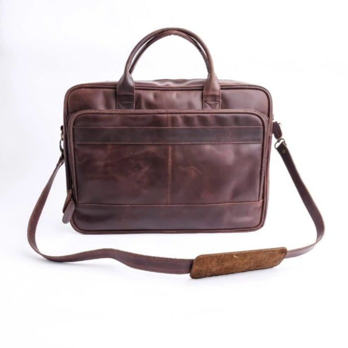 Urban edge leather bag